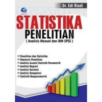 Image of statistika penelitian (analisis manual dan ibm spss)