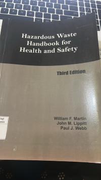Image of Hazaedous waste handbook for health and safety